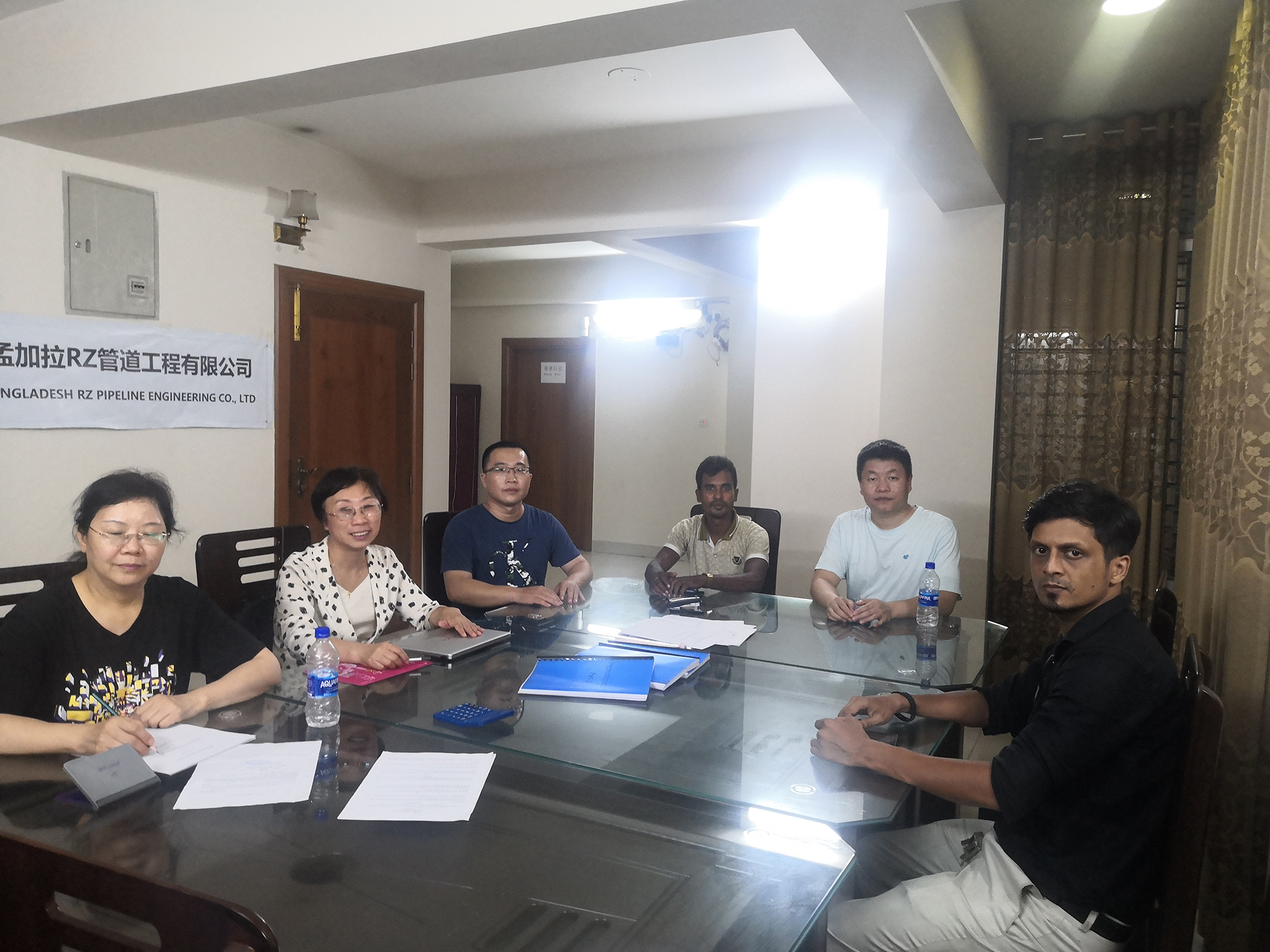 HXQC篤定前行 穩(wěn)步推進(jìn)國際業(yè)務(wù) 系列報道之二：HXQC為孟加拉RZ管道工程有限公司保駕護(hù)航